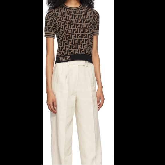 COPY - Fendi Fabric FF Motif Sweater - Picture 6 of 13